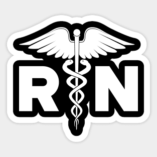 RN - Registered Nurse Sticker